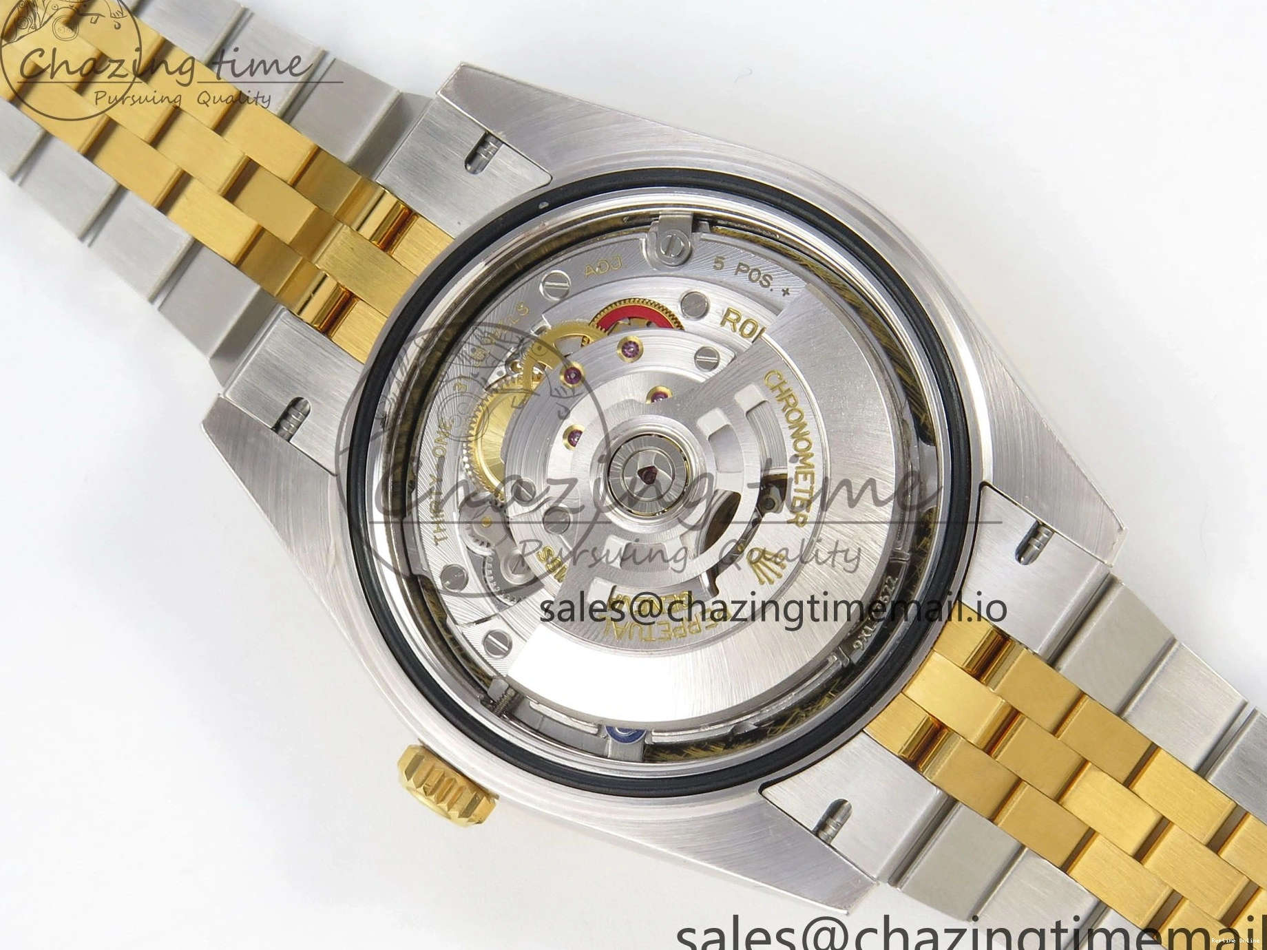 0226 TravelReady DateJust 41 126333 SS YG ARF 1:1 Best Edition YG Texture Stick Dial on Jubilee Bracelet SH3235 (Weighted) 217